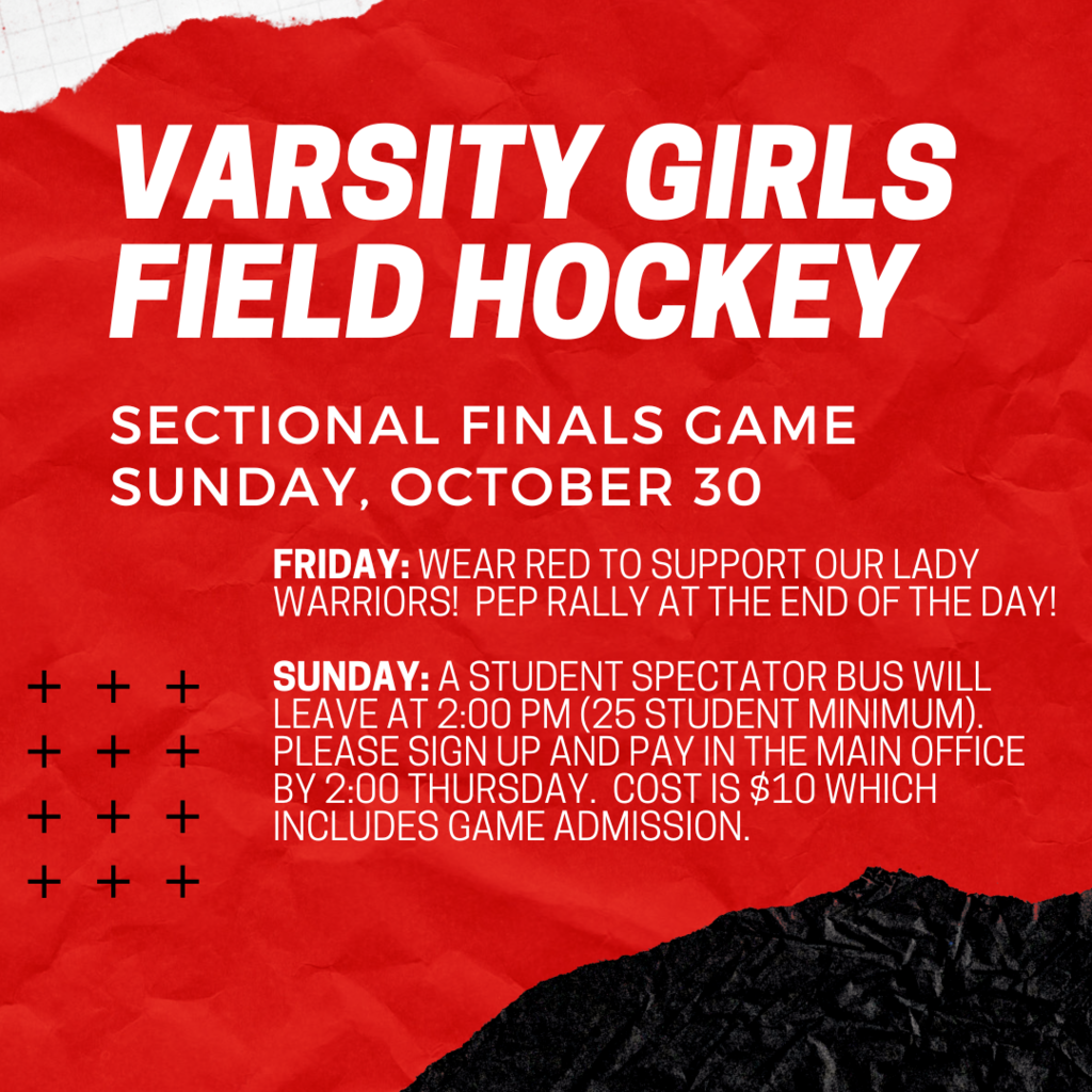 Sectional Finals for Field Hockey